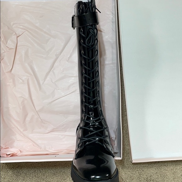Dandrige Lace Up Combat Boot - Picture 7 of 8